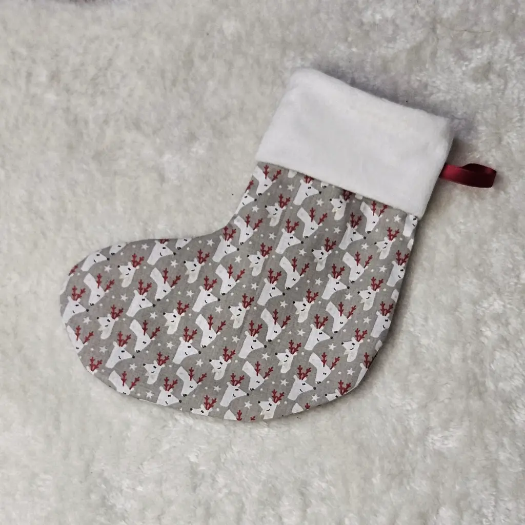 chaussette petit renne