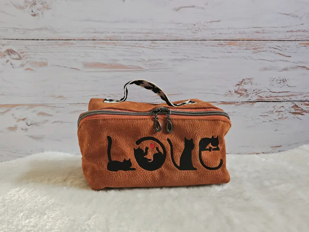 Trousse pliable - Love Chat