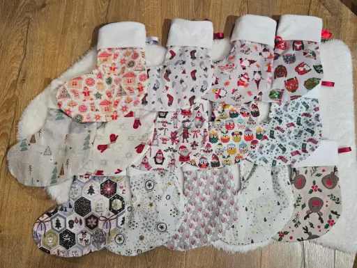 Chaussette de Noël 🎄  - fond clair