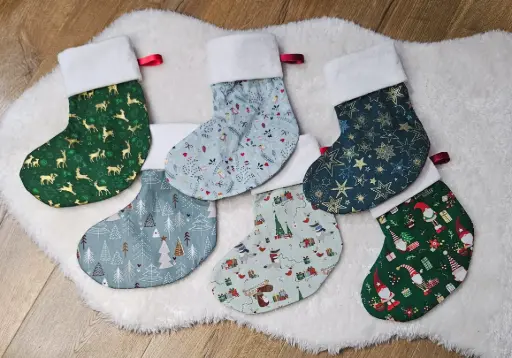 Chaussette de Noël🎄- fond vert