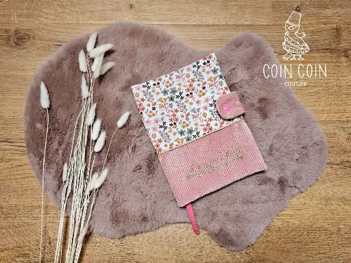 Protège carnet personnalisé